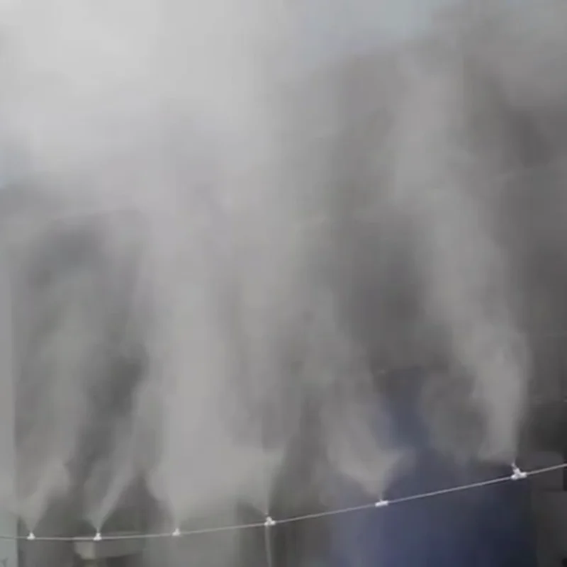 

Форсунка для распыления воды S371, 6 мм, для туманообразования, комплект для полива 10 м, система охлаждения туманом, насадка-распылитель для теплиц и садовых растений