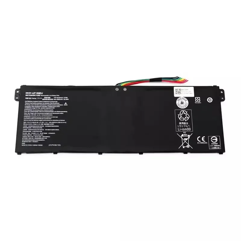New AP16M5J 7.7V 4810mAh 37WH Laptop Battery for Acer Aspire 1 N18Q13 N17Q4 Aspire 3 A315-51 A315-21 ES1 A114 A315 KT.00205.004