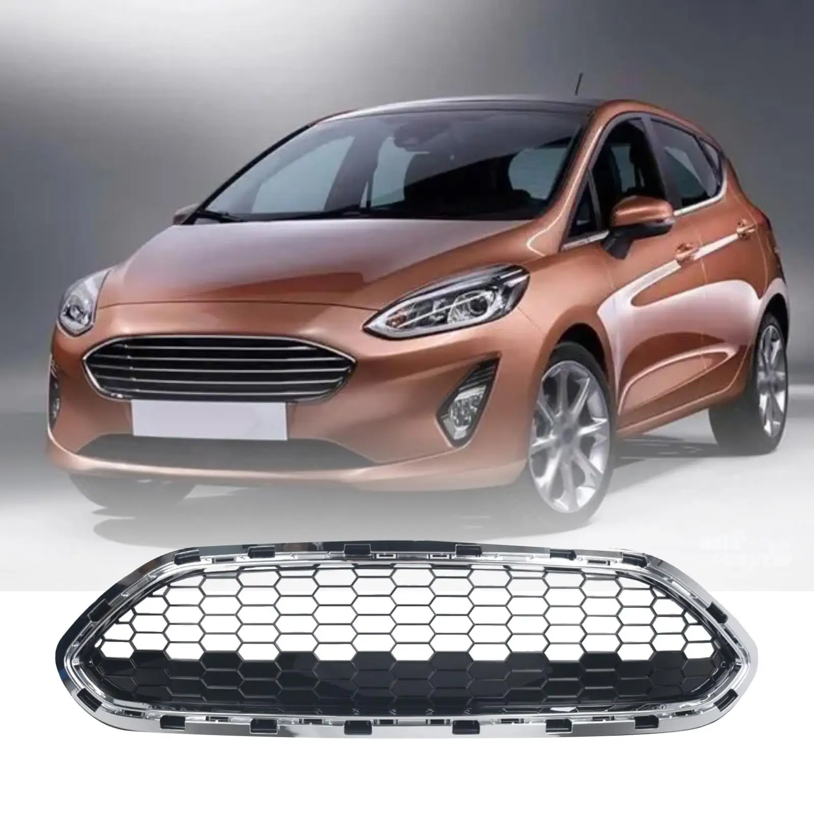 

D2bz17B968AA Repair Parts Sturdy Grille Trim for Ford 2014-2019 Fiesta