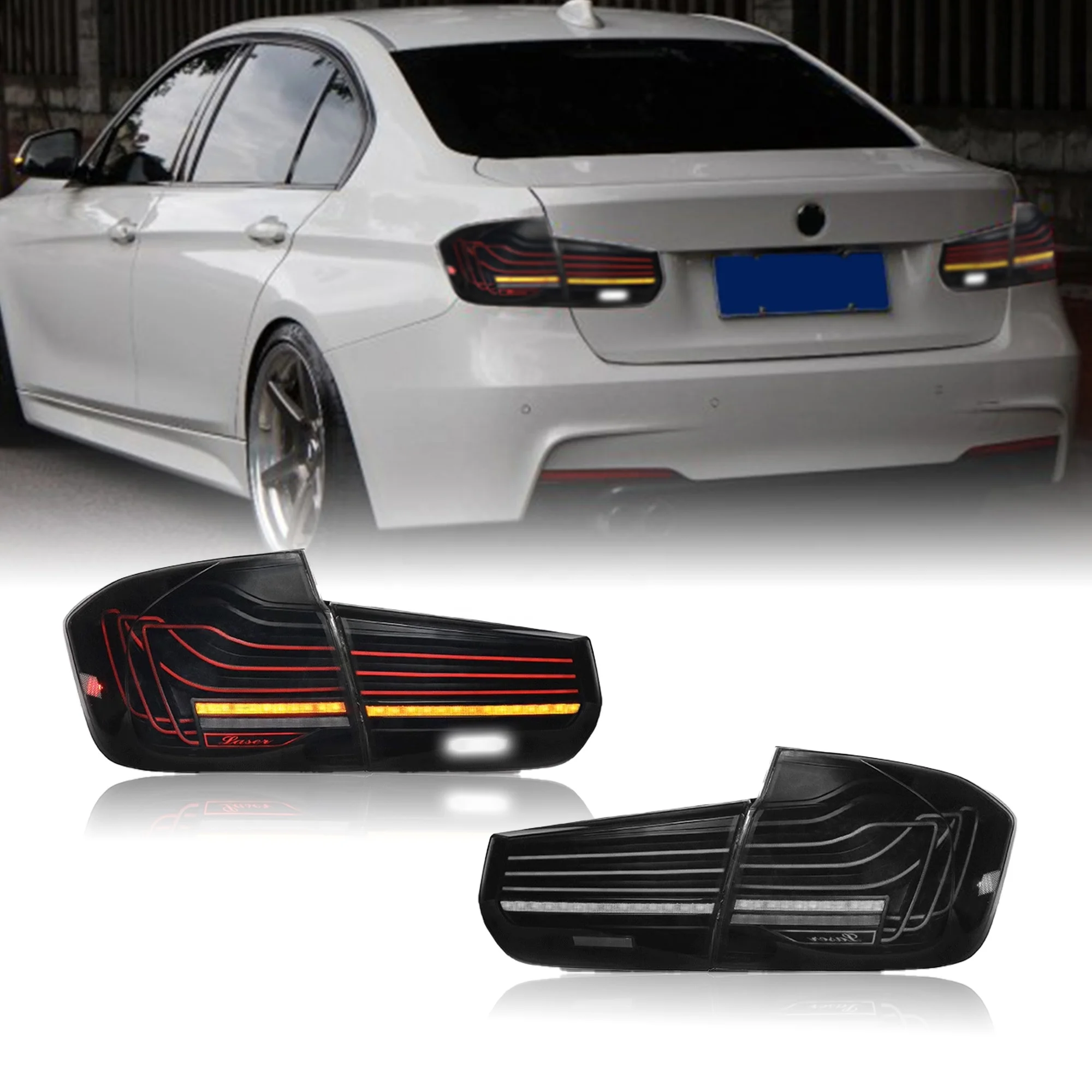 

High Quality LED Taillamp Taillight Rear Lamp Rear Light For BMW 3 Series F30 LCI Tail Lamp Tail Light 2013-up