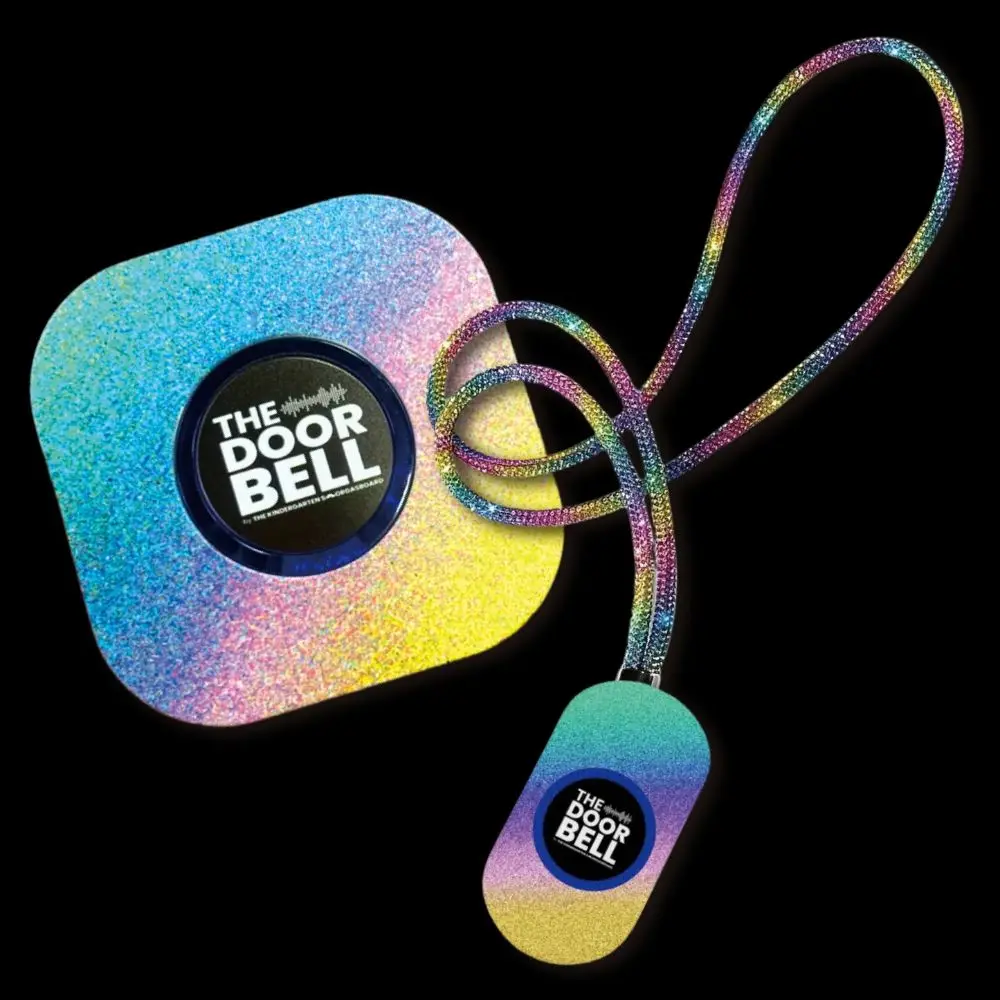 

Блестящий дверной звонок, 38 звонков, 4-уровневый дверной звонок для классной комнаты с дистанционным управлением, кнопка дистанционного управления аварийной помощи