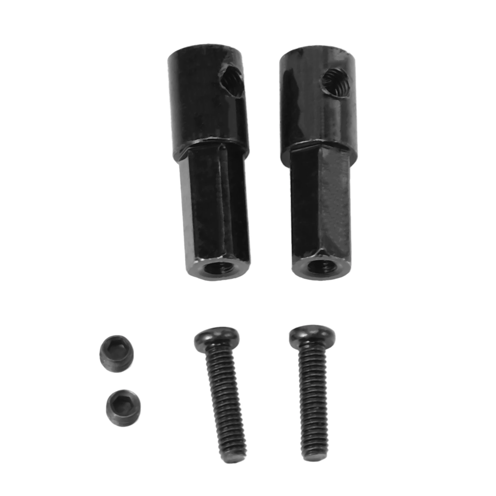 

2Pcs Metal Rear Axle Shaft Adapter Accessories for WPL D12 C14 C24 C34 B24 B36 MN D90 D91 MN99S RC Car Parts