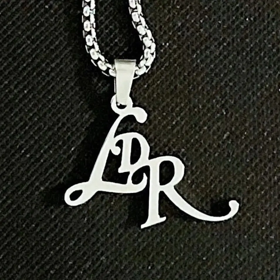 

Lana Del Rey Stainless Steel Pendant Fashion Popular Simple Ldr Series Jewelry for Music Fans Gift