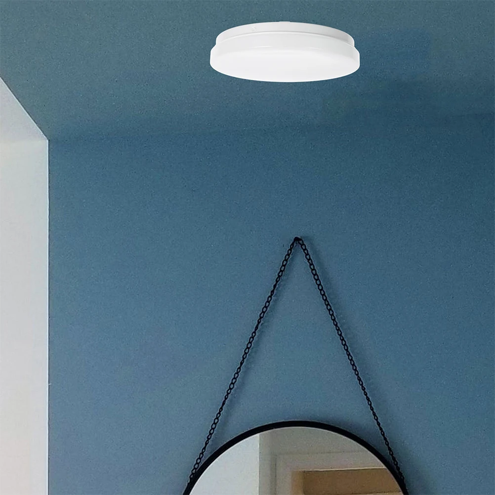 

1pc Round Replacement White Ceiling Lamp Shade Soft Modern Design Home Decor Bedroom Balcony Lighting Fixture