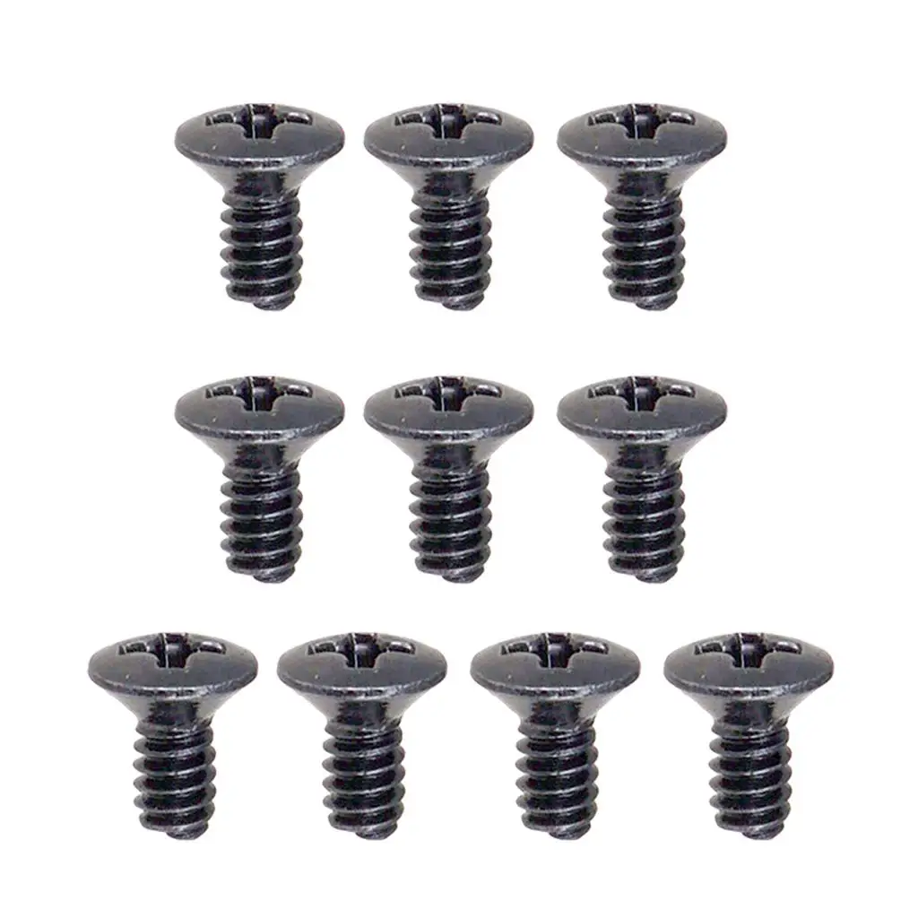 10 個 3 色スイッチ取り付けネジナットギター交換部品用