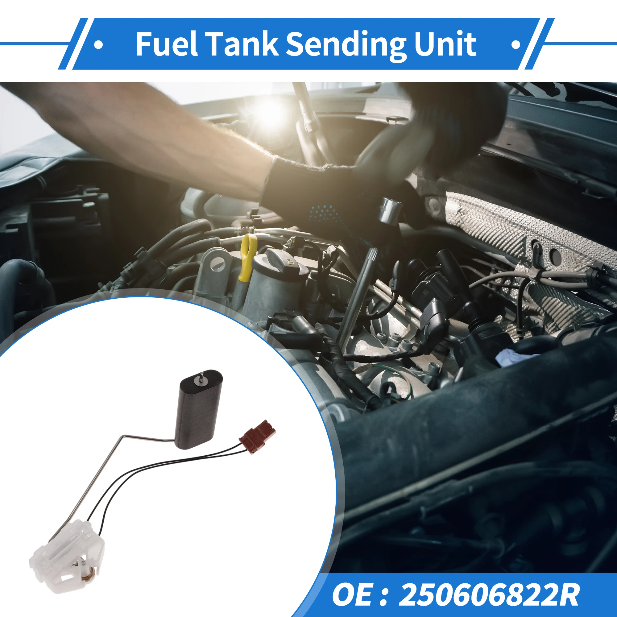 UXCELL Fuel Tank Sending Unit Compatible for Volkswagen Lavida 2019-2023 No.250606822R