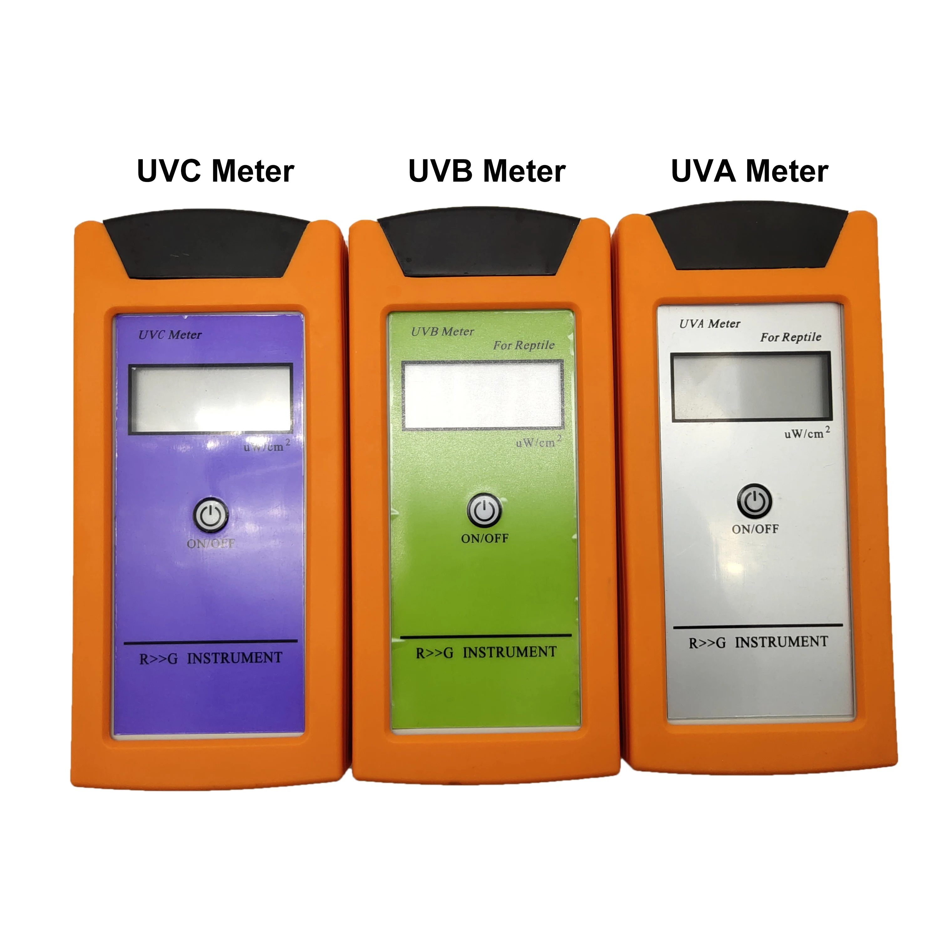 Handheld Digital Reptile UV Tester UVA UVB UVC Light Meter Portable Ultraviolet Intensity Radiometer for Reptile UV Lamp