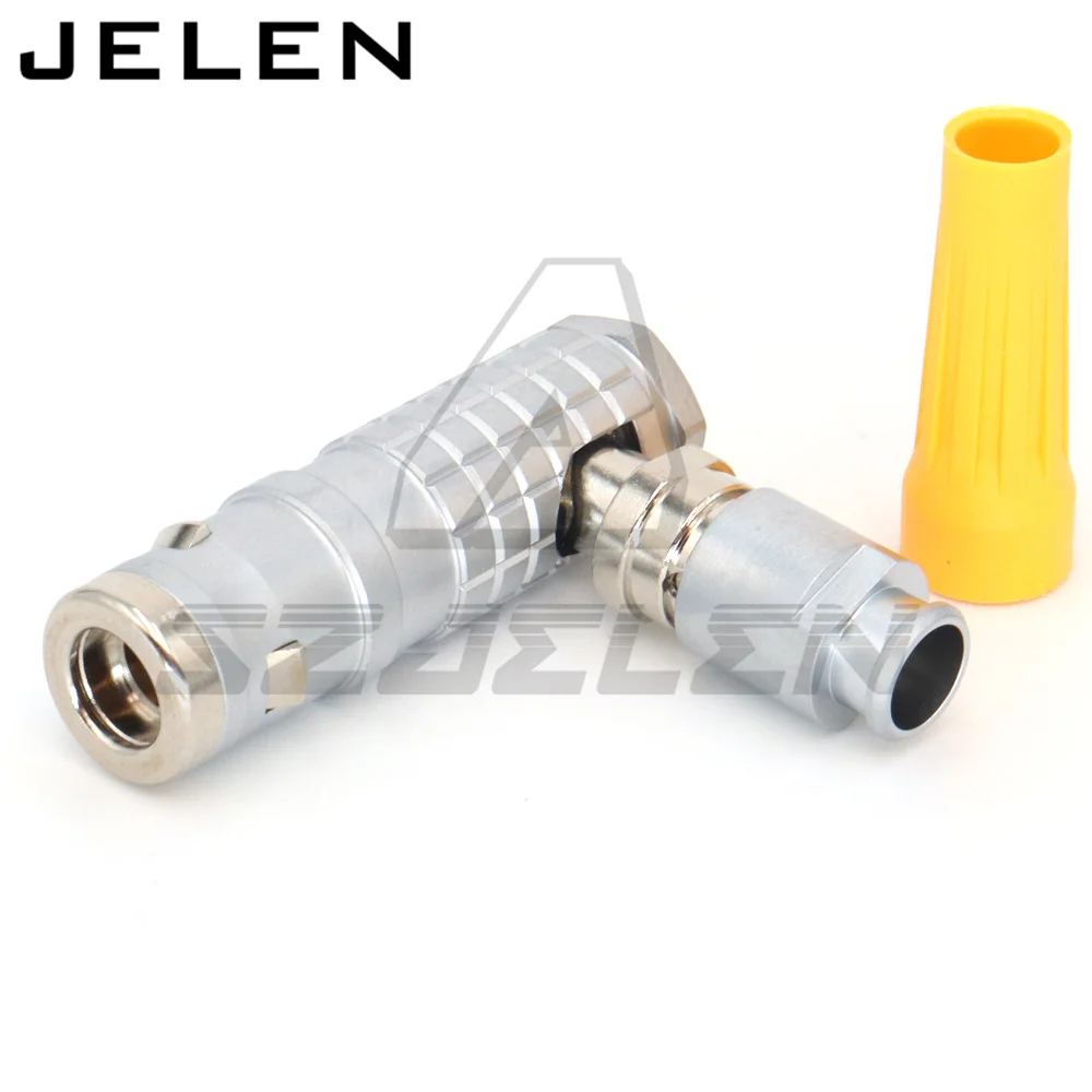 متوافق الكوع التوصيل FHG 0K 2 3 4 5 6 7 9 12 دبابيس الزاوية اليمنى IP 66/68 دفع سحب موصل الإغلاق الذاتي لنقل البيانات