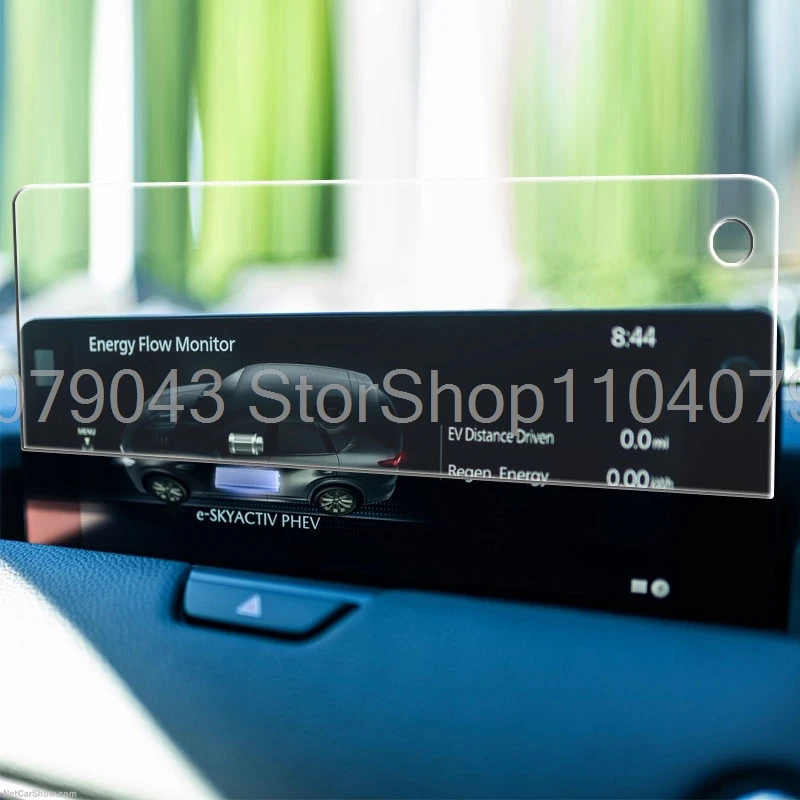 الزجاج المقسى طبقة رقيقة واقية لمازدا CX-60 2024 سيارة لتحديد المواقع الملاحة Lcdscreen المضادة للخدش فيلم الملحقات محرك اليد اليمنى