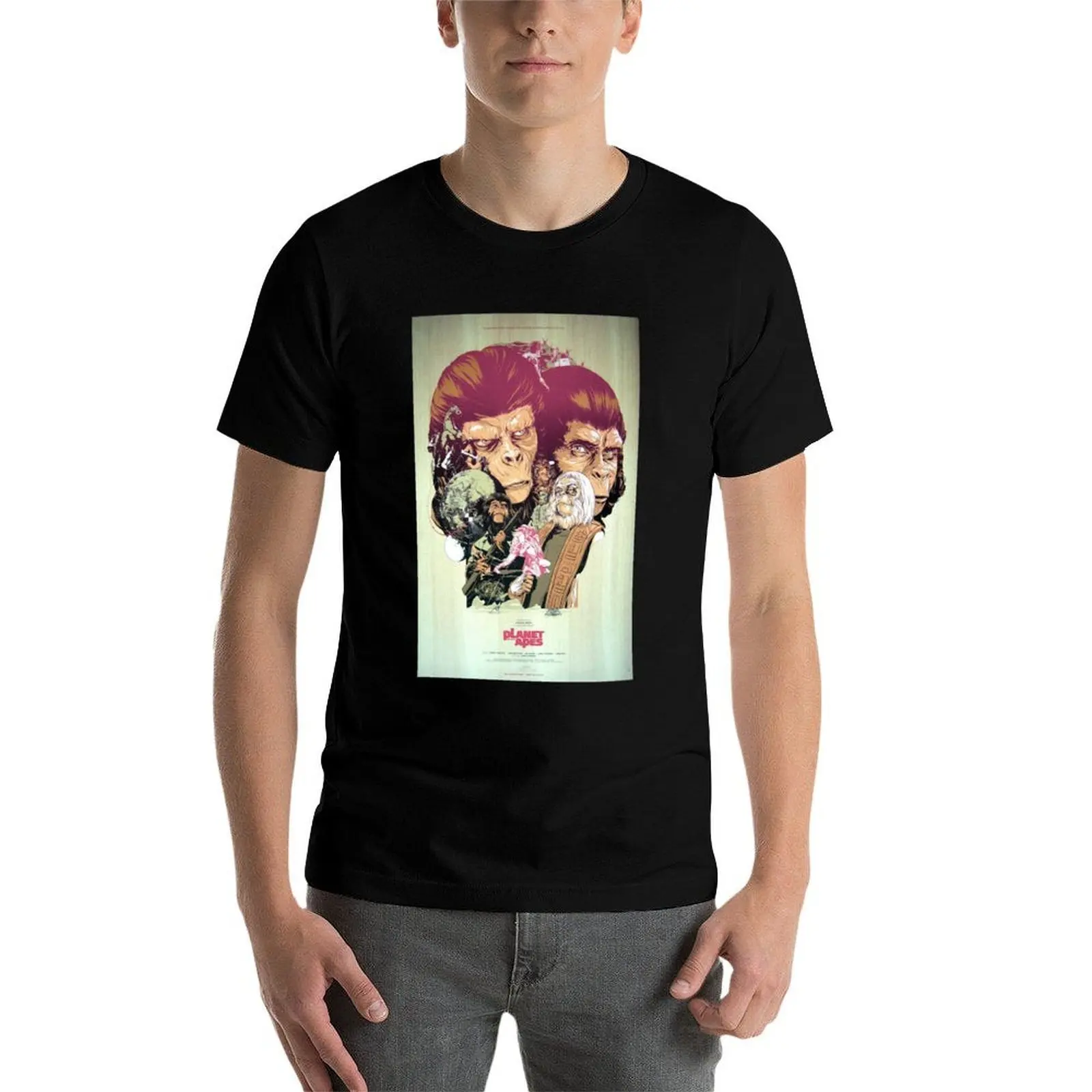 Planet of the Apes T-Shirt man t shirt graphic cotton t shirts man 100% t shirt man designer T-shirt - view 3