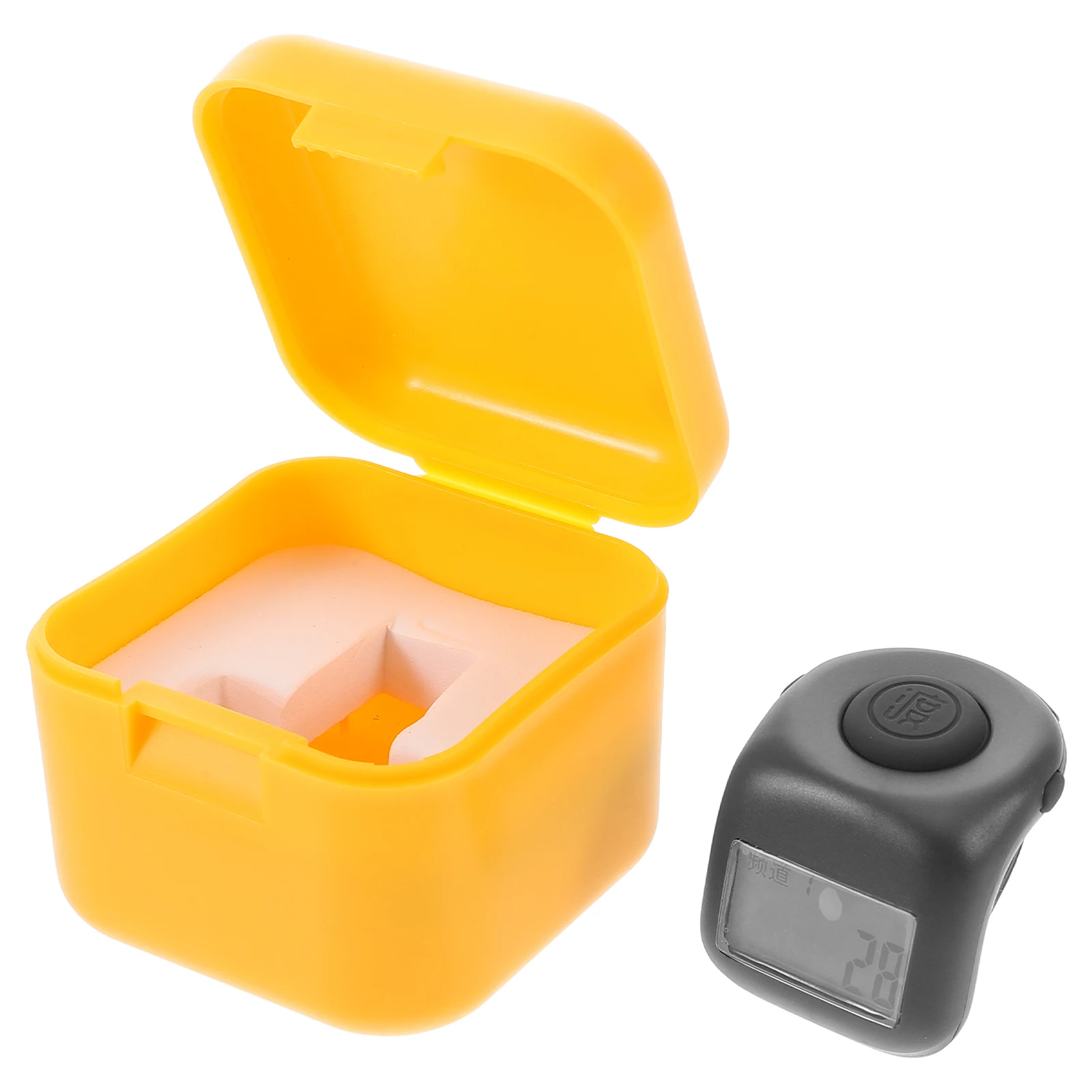

Mini Portable Electronic Digital Device Resettable Handheld Finger Ring Counting Glow In Dark Miniature Design Multi-Use Tally