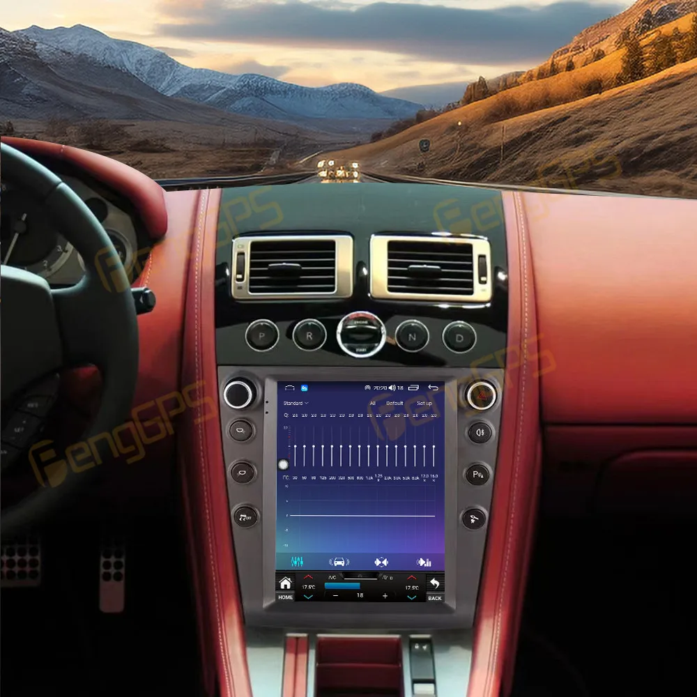 

10,4-дюймовый автомобильный радиоприемник CarPlay Android 14 для Aston Martin 2005-2015, мультимедийный плеер с сенсорным экраном, GPS-навигация, головное устройство DSP BT