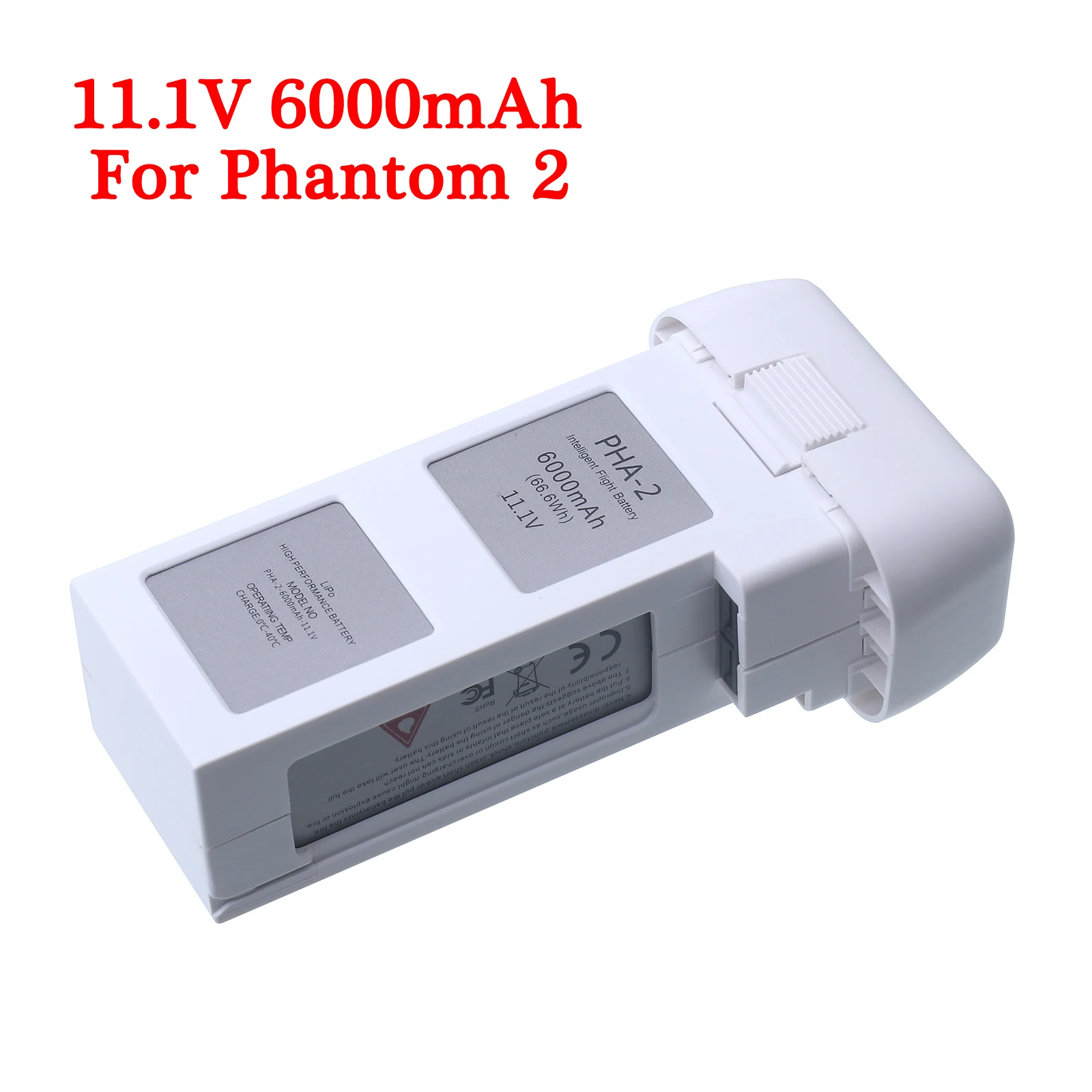 

11.1V 6000mAh Longer Flight Time Battery For Phantom 2 Vision + Quadcopter 59.94Wh 10C Remote Control rc battery