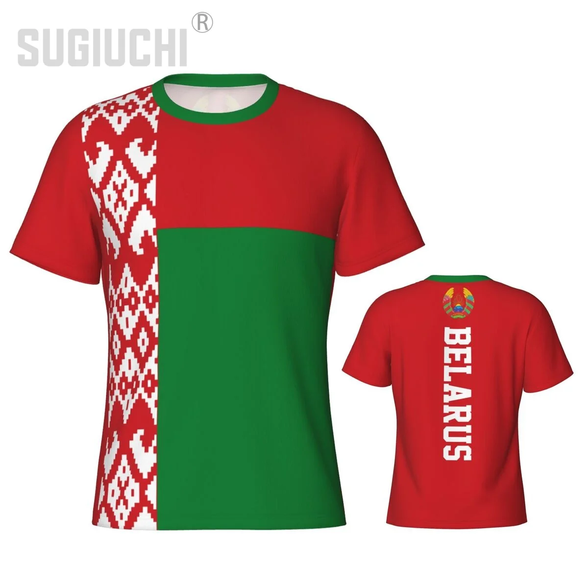 Tight Sports T-shirt Belarus Flag Belarusian 3D For Men Women Tees jersey Clothes Soccer Football Fans Gift Patriotic T shirt