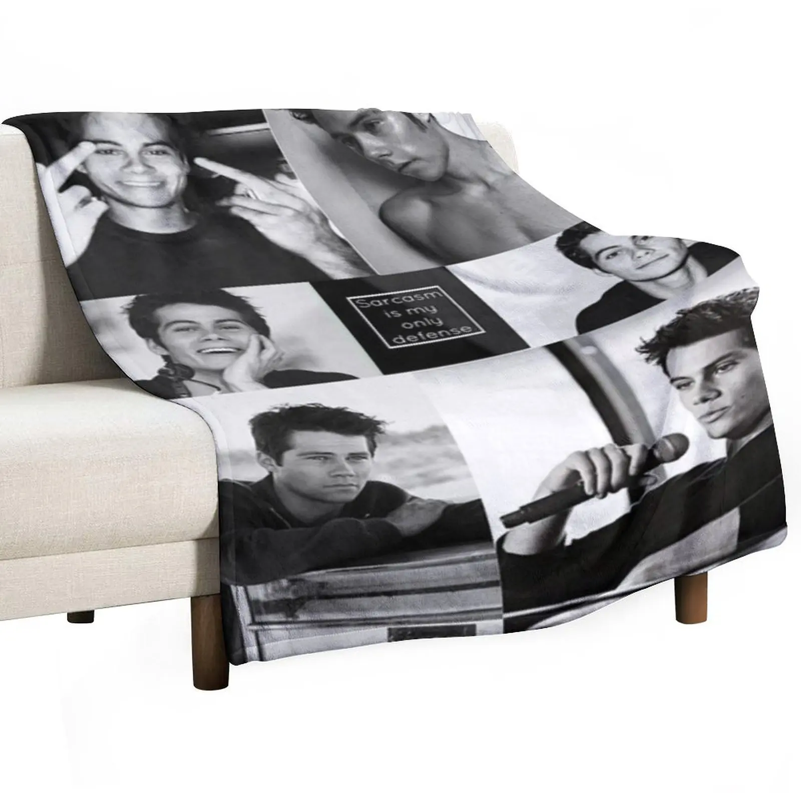 

Dylan O'Brien Throw Blanket Warm Comforter Bed Furrys Blankets