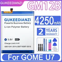 GUKEEDIANZI Replacement Battery GM12B  4250mAh For GOME U7