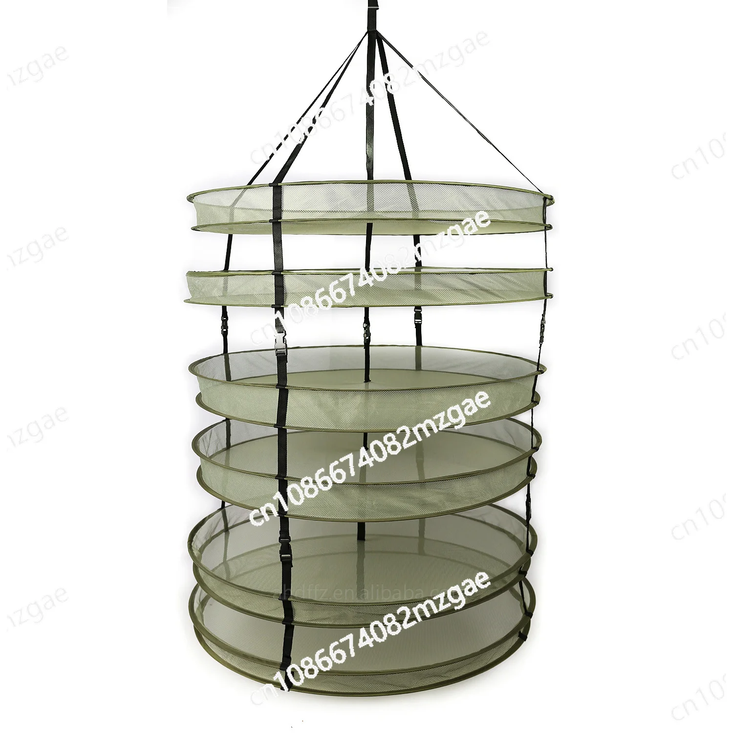 3ft 6 ply hydroponic collapsible drying rack mesh