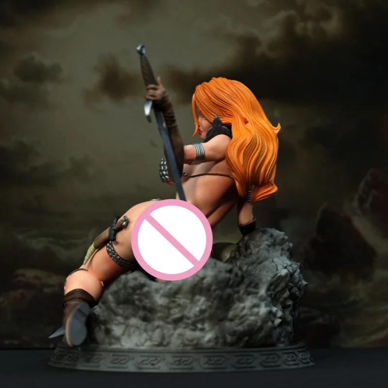 

Red Sonja Nsfw масштаб 1/24, полная фигурка из смолы, комплект модели, неокрашенные игрушки в разобранном виде