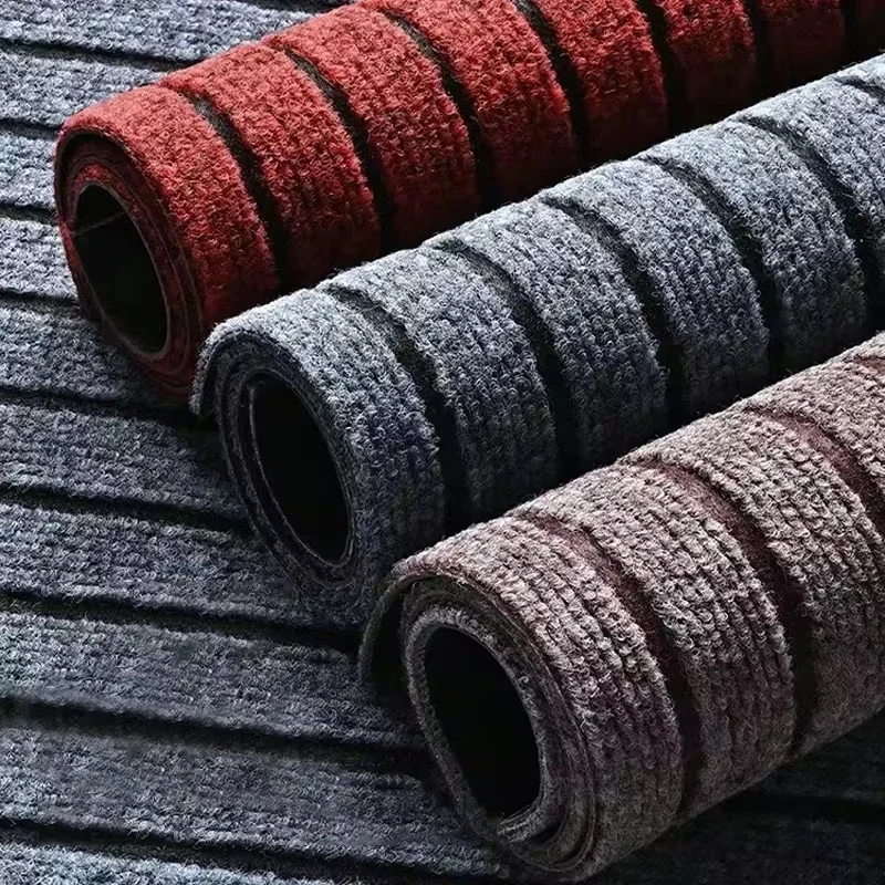 Striped Non-Slip Carpet  Kitchen Floor Mat  Suitable for Bedrooms, Living Rooms, Kitchens, and Entryways  Available in Multiple