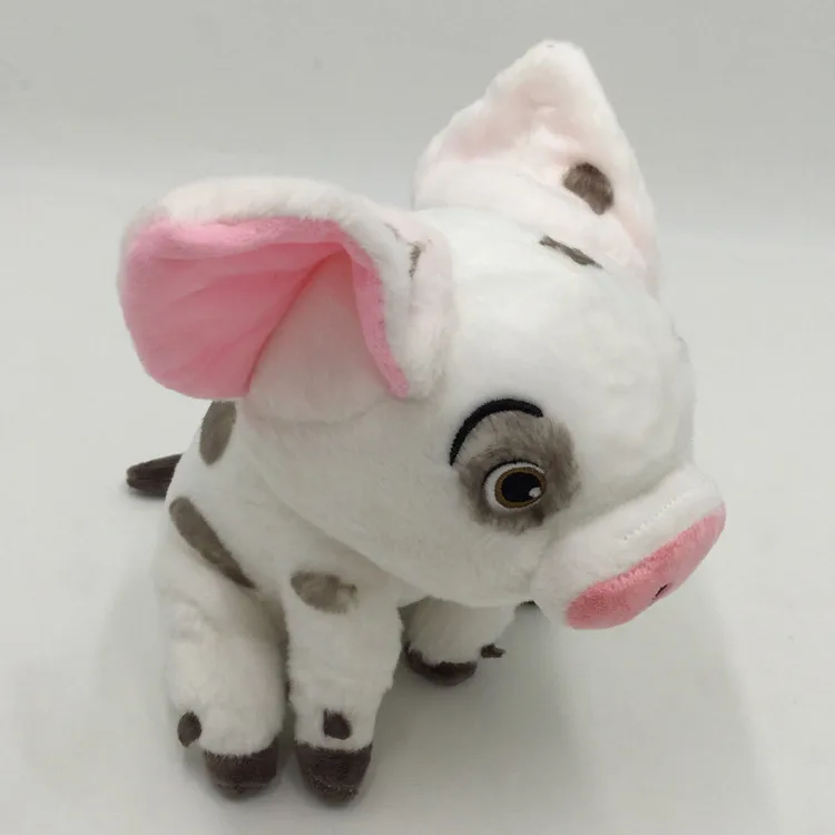 Muñecos de peluche de la película Moana para niños, de 22cm muñecos de peluche, con diseño de cerdo, Pua, animal encantador y suave de dibujos animados, ideal para regalo de cumpleaños y Navidad