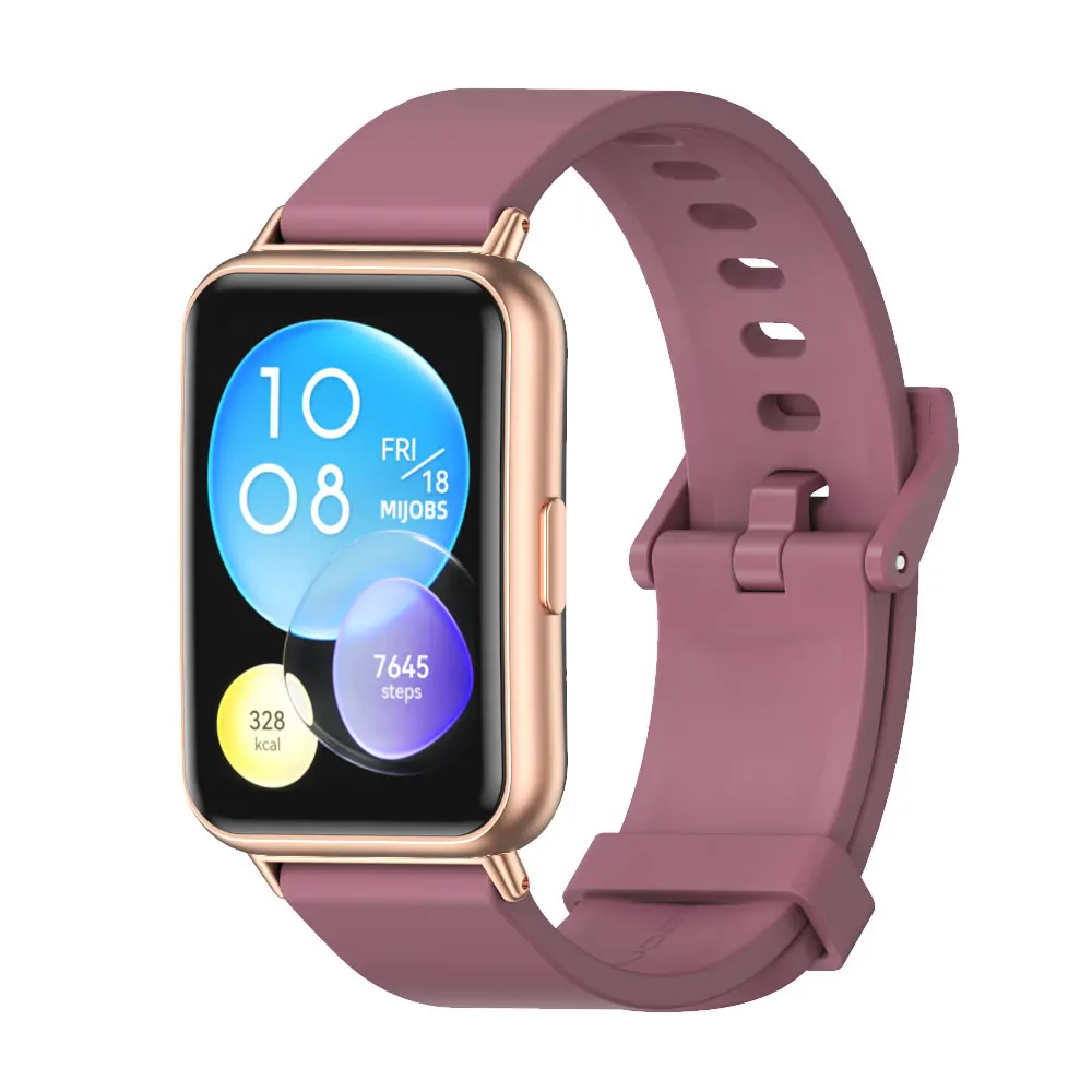 حزام لهواوي ساعة صالح 2 الفرقة سوار الذكية المعصم حزام الساعات استبدال المعادن Correa fit2 الفرقة Pulsera اكسسوارات