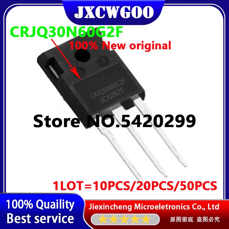 

CRJQ30N60G2F CRJQ30N60 600V83A MOSFET TO247 новые оригинальные электронные компоненты TO-247 чипсет