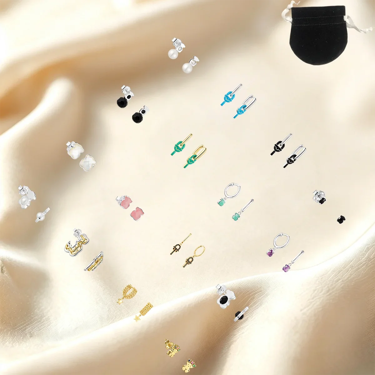 Vibrant Enamel Dangle Stud Earrings, Colorful Drop Ear Pieces For Girls, Great For Street Outfits, Eye‑catching Ear Accessories