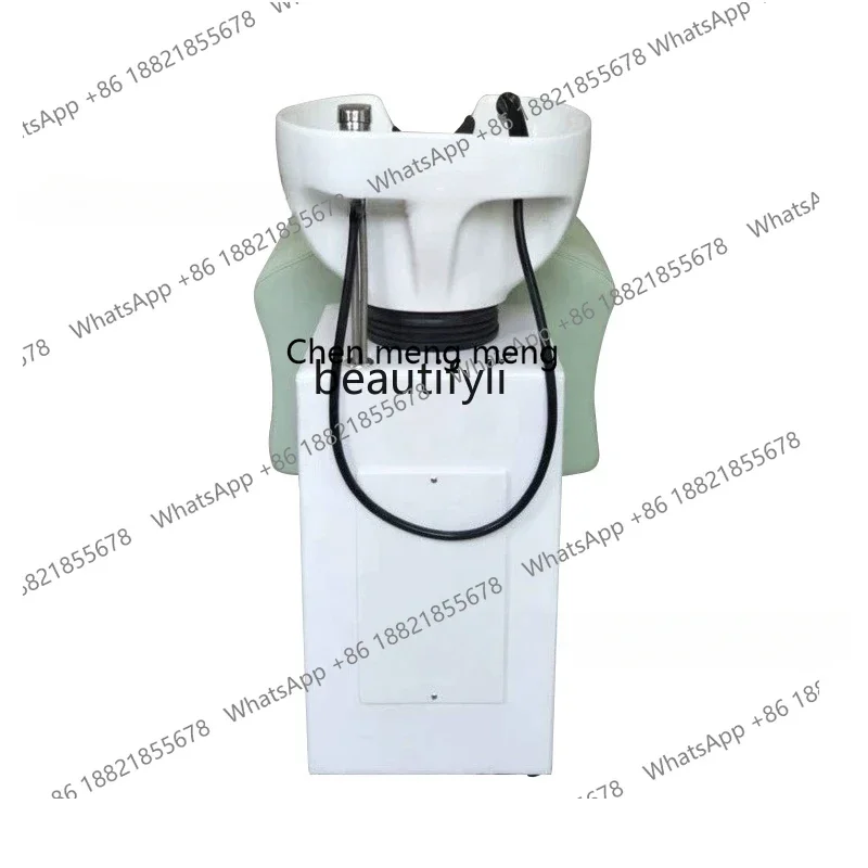 xqSedia per shampoo moderna Salone per capelli Seduta dedicata Parrucchiere Letto a sciacquone semi-sdraiato Mobili per parrucchieri