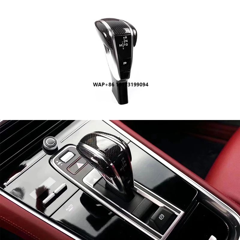 

For 2018-2023 Cayenne Panamera 971 9Y0 Carbon Fibre Gear Lever 9YA Gear Shift Knob Perfect Shift Lever Shift Knob