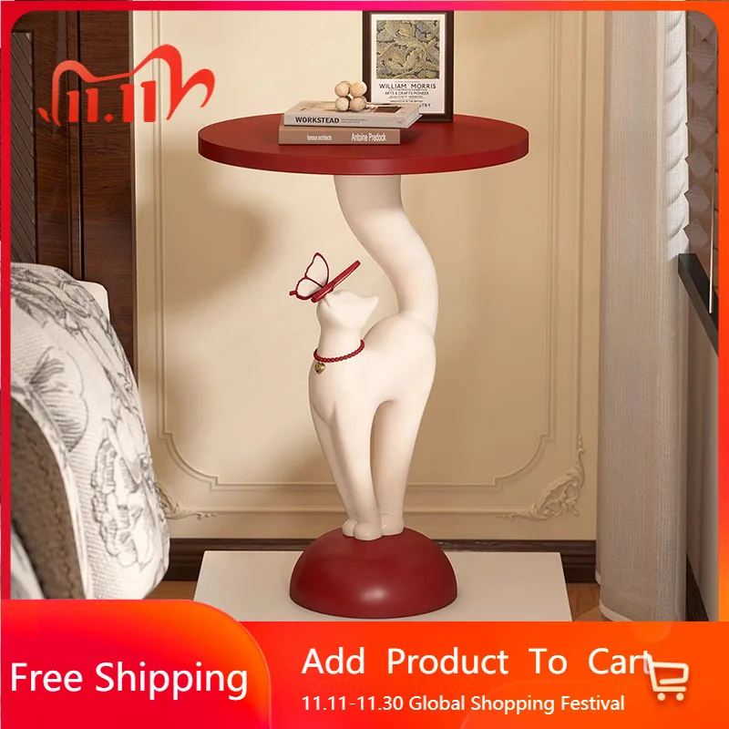 

Drawers Lamp Coffee Table Wood Designer Decoration Bedroom Round Coffee Table Storage Cute Unique Mesas Bajas Home Furniture