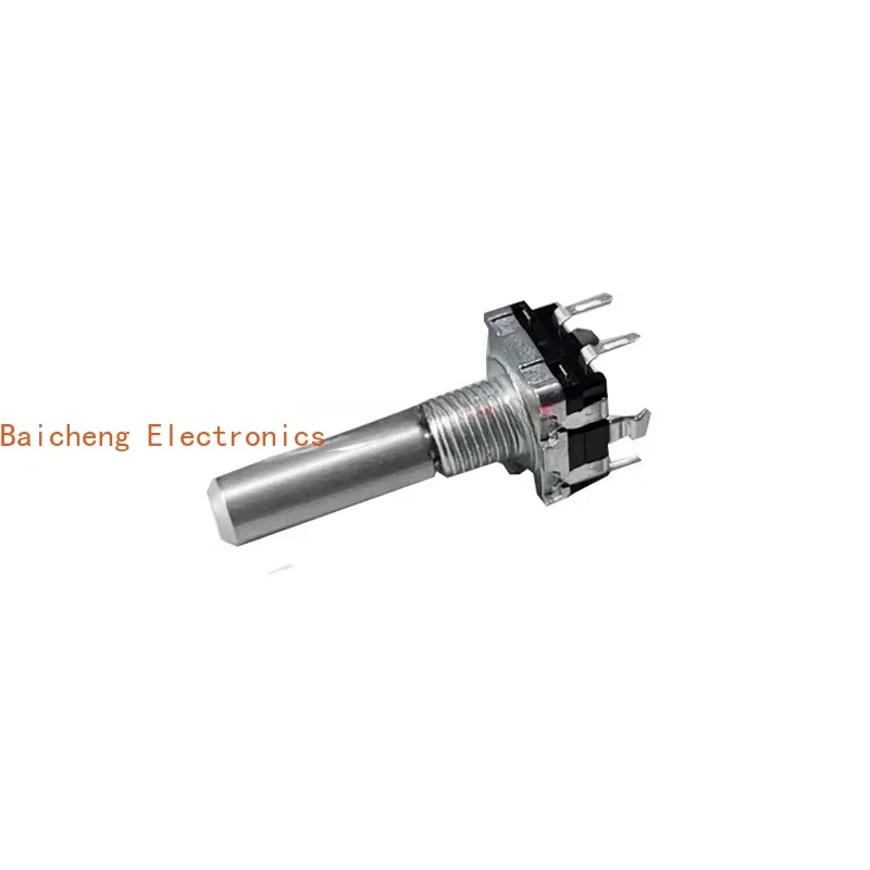 10PCS EC11 encoder power amplifier pulse DC11B20214N8 with press switch 20 position shaft length 25F