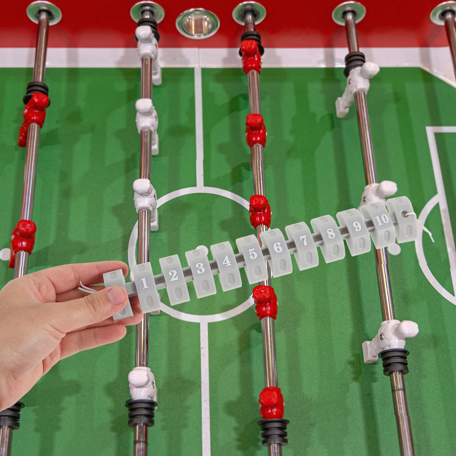 

2Pcs Boat Shape Score Counter Durable HIPS Material Foosball Table Accessories Soccer Scorekeeper Replacement Parts Sports Ball