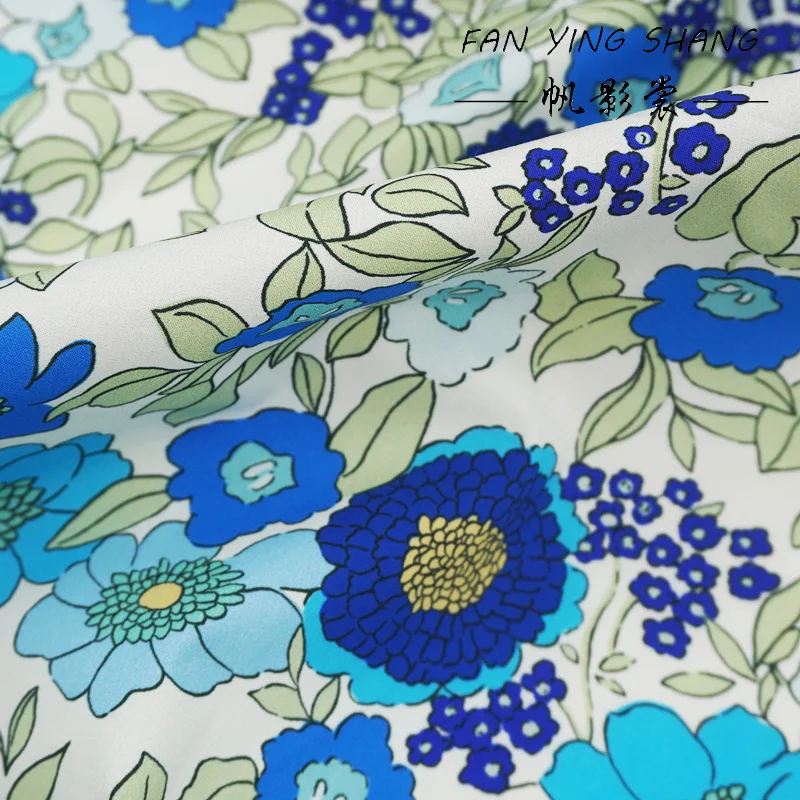 2025 السحلية الرقمية 100% نسيج القطن لفستان Telas Para Costura Tissus Couture ткан القماش المواد الخياطة Stoffe Diy بها بنفسك #4