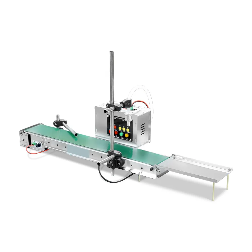 

T100 Desktop Small Conveyor Belt Filling Machine Small Bottle Assembly Line Irrigation Machine Intelligent Liquid Sub-Installed