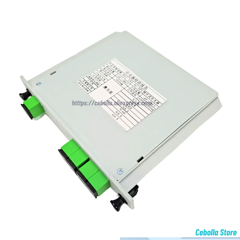 مقسم الألياف الضوئية 1-4 SC UPC/APC صندوق كاسيت المكونات في نوع مقسم بصري صندوق مقسم الألياف الضوئية