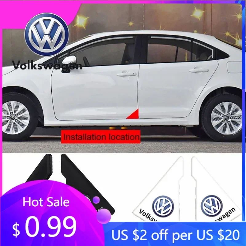 

For VW Volkswagen Jetta MK5 Golf Car Door Corner Cover Bumper Protector for Volkswagen Golf 5 Passat Jetta Touareg Tiguan Bora S