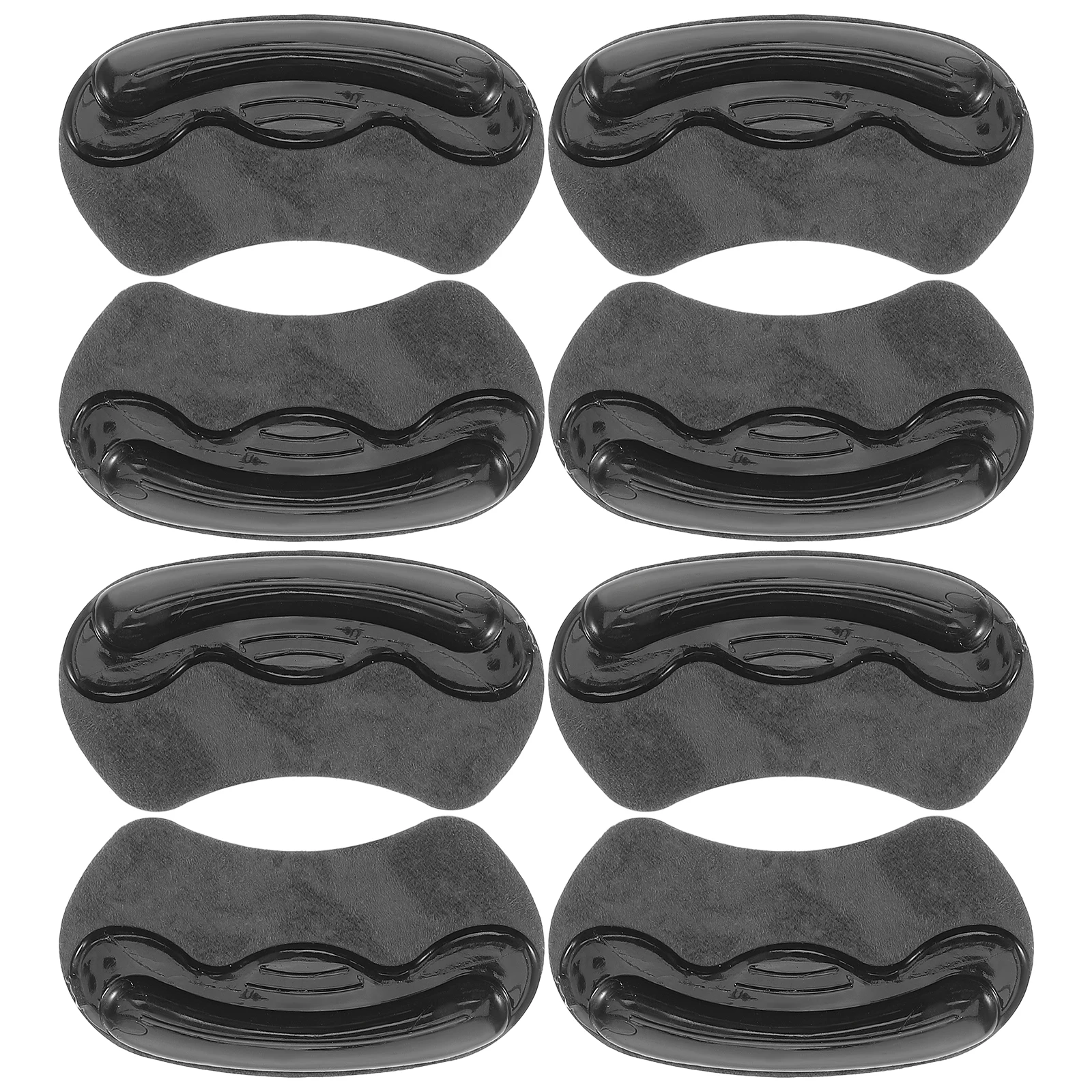 

4 Pairs Silicone Heel Protectors Reusable Gel Cushion Inserts for Women Men High Heels Sneakers Dress Shoes Foot Care Tool
