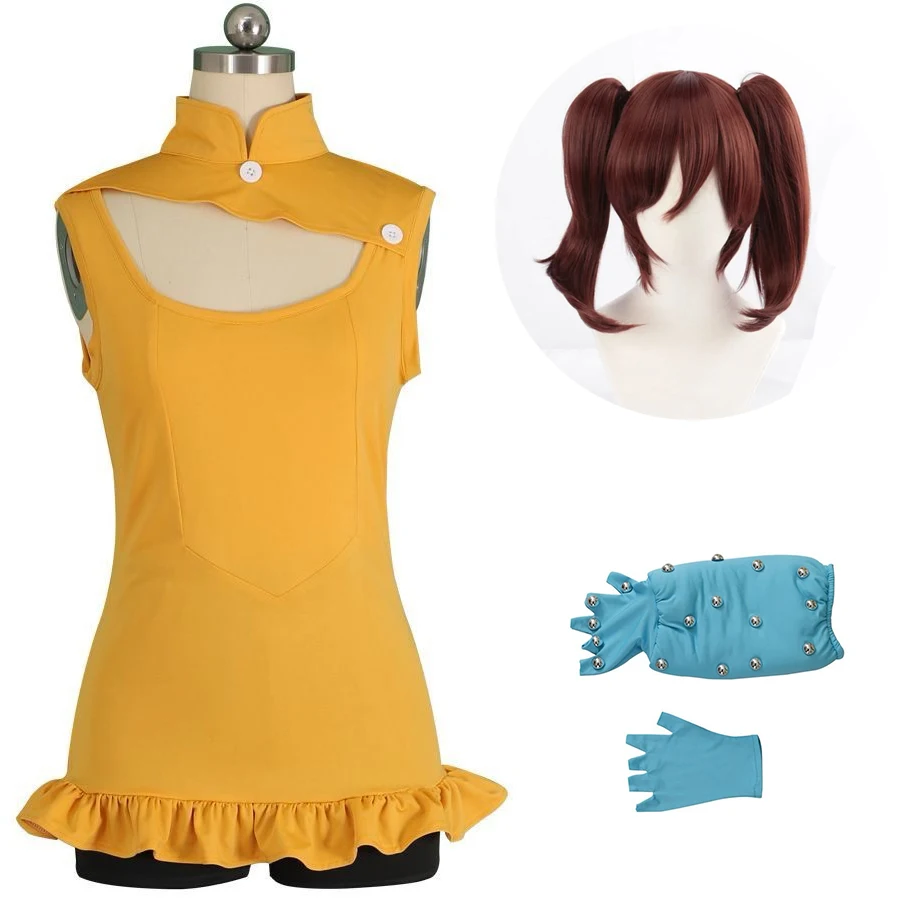 

Аниме «Семь смертных грехов» Imashime no Fukkatsu Diane Serpent's Sin of Envy, топ и шорты, комплект, костюм для косплея, купальник на заказ