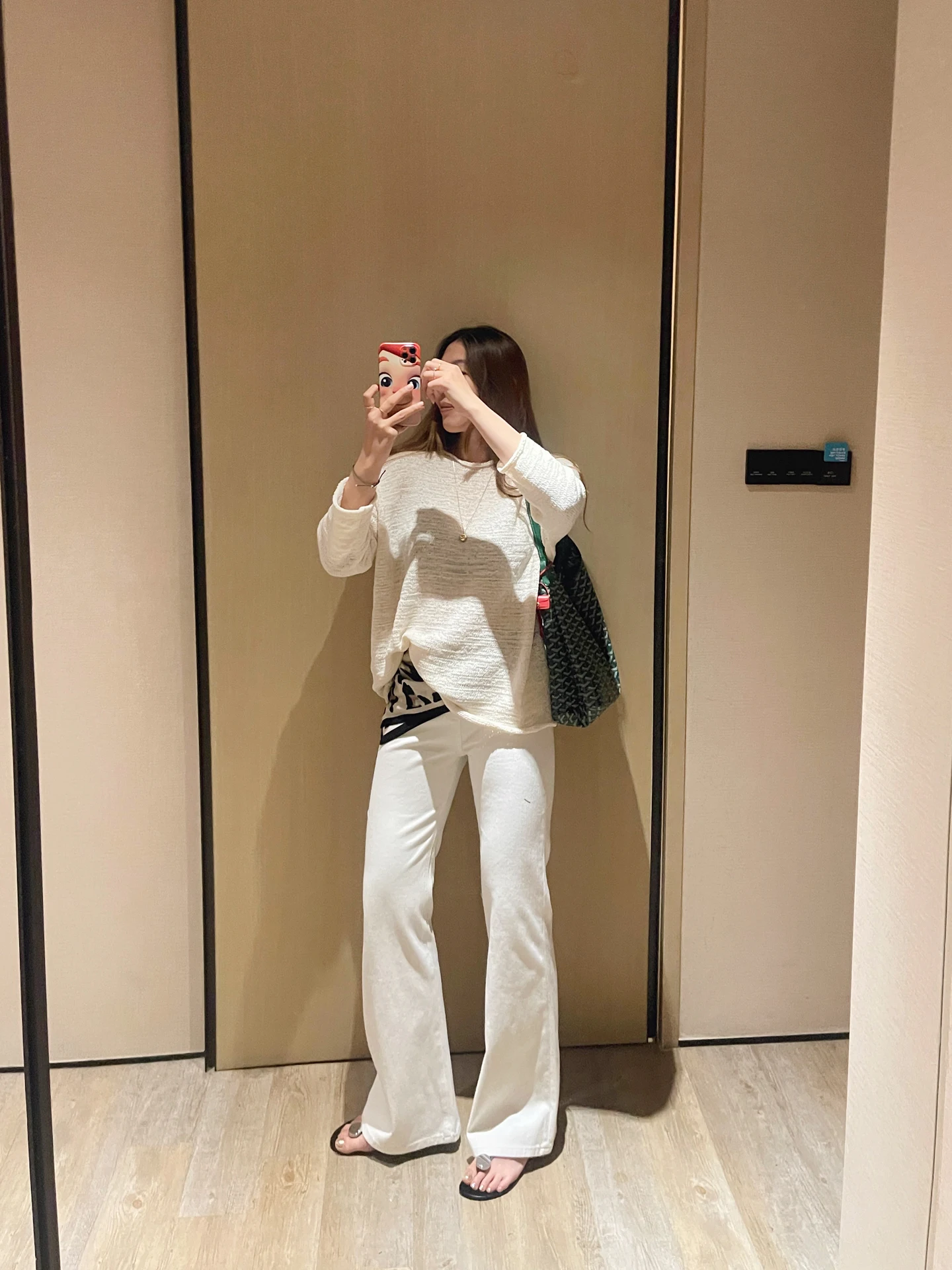 

KOGIRL High Waist Straight Leg Slimming White Jeans Spring Summer New Korean Sle Enhance Butt Lift Long Leg Visual Effect