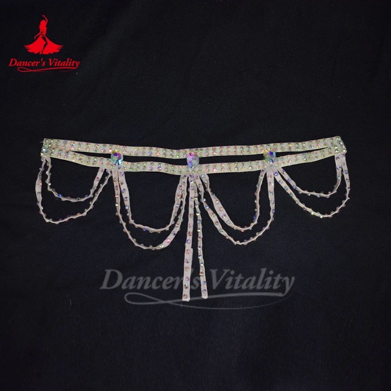 Belly Dance Performance Necklace for Women Customization Senior Luxury Rhinestones Accessories Oriental Modern Dancing Ornament