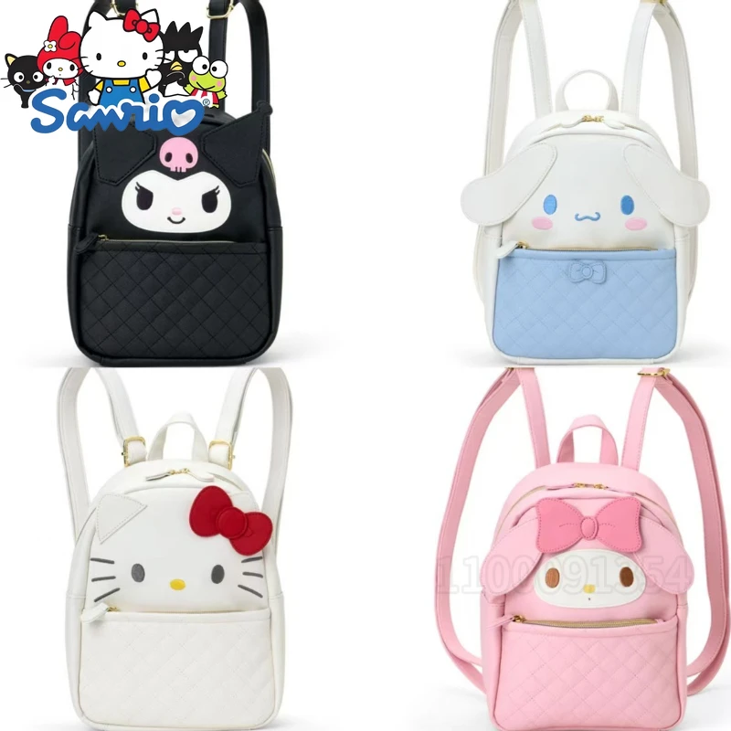 

Sanrio New Mini Women's Backpack Luxury Brand 3D Fashion Casual Mini Women's Backpack Cartoon Cute Girl Schoolbag High Quality