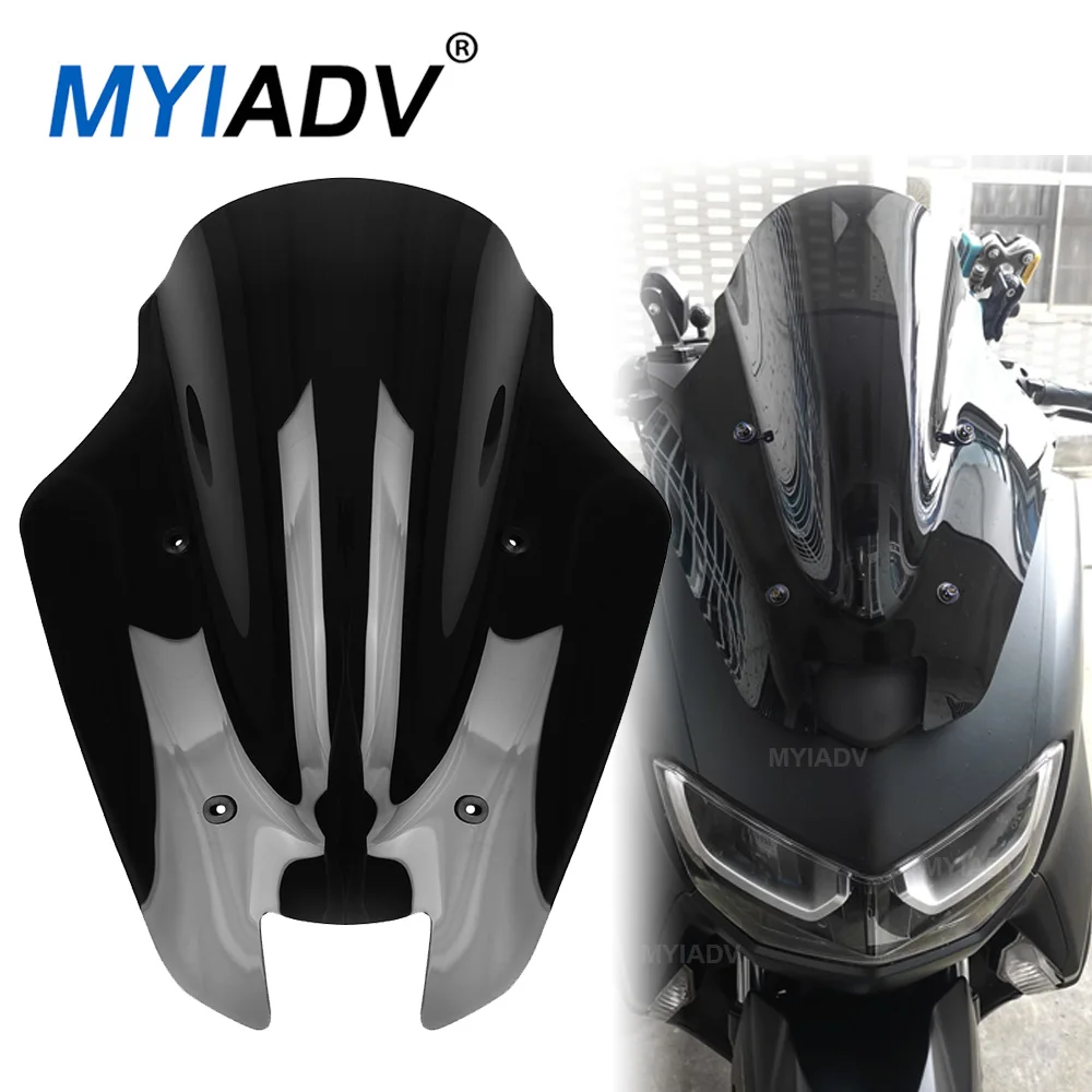 

Motorcycle Front Windscreen Windshield For Yamaha NMAX155 N-MAX 155 N-MAX155 2020-2023 2024 Wind Screen Shield Deflector Guard