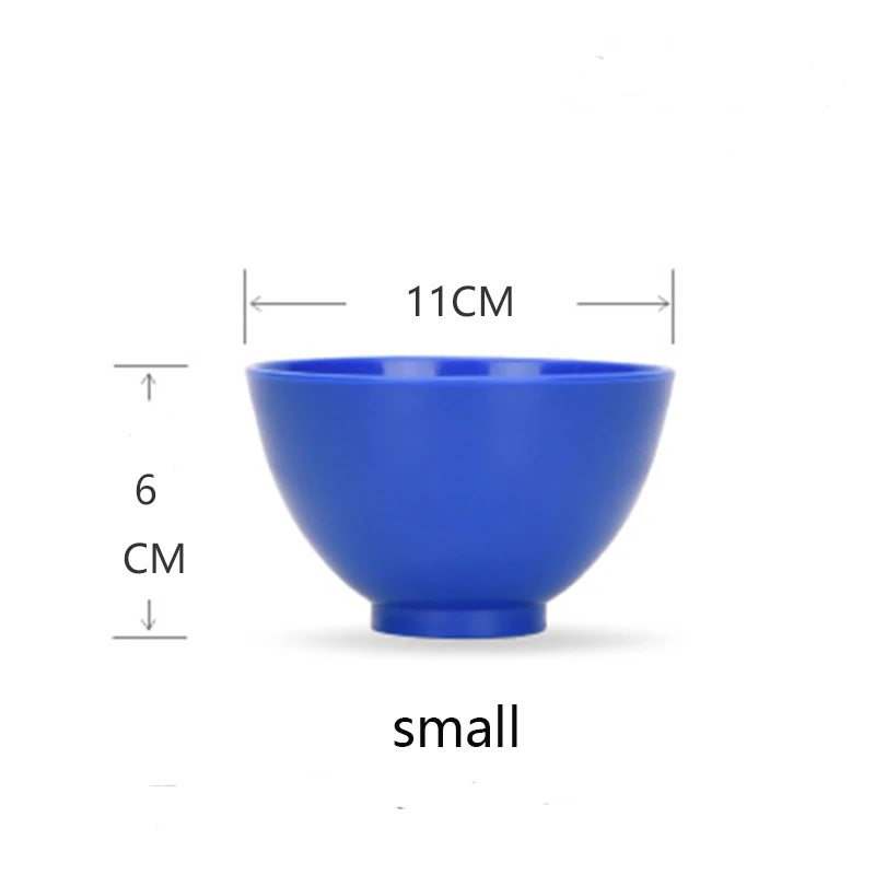 3pcs Dental Plaster Mixing Bowl Alginate Nonstick Flexible Rubber Bowls Dental Lab Mixing Tools