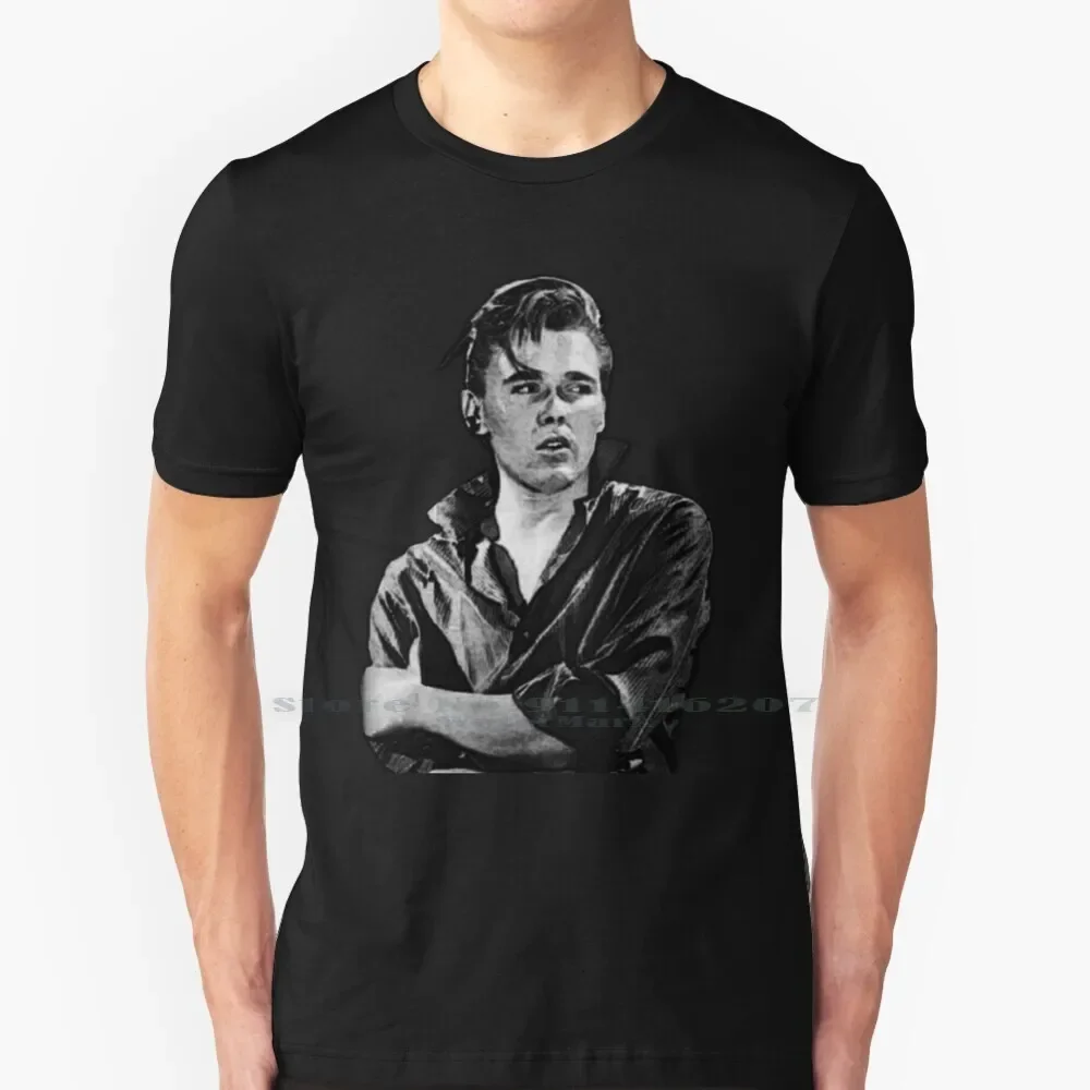 Billy Fury Play It Cool T Shirt 100% Pure Cotton Billy Fury Play It Cool N Roll Rocker Singer 1950s 1960s Cool Teddy Boys