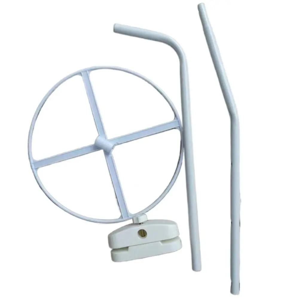 

Bed Dome Cots Accessories Iron Mosquito Net Stand White Round Mosquito Bar Frame Durable Ring Rack Stand Home