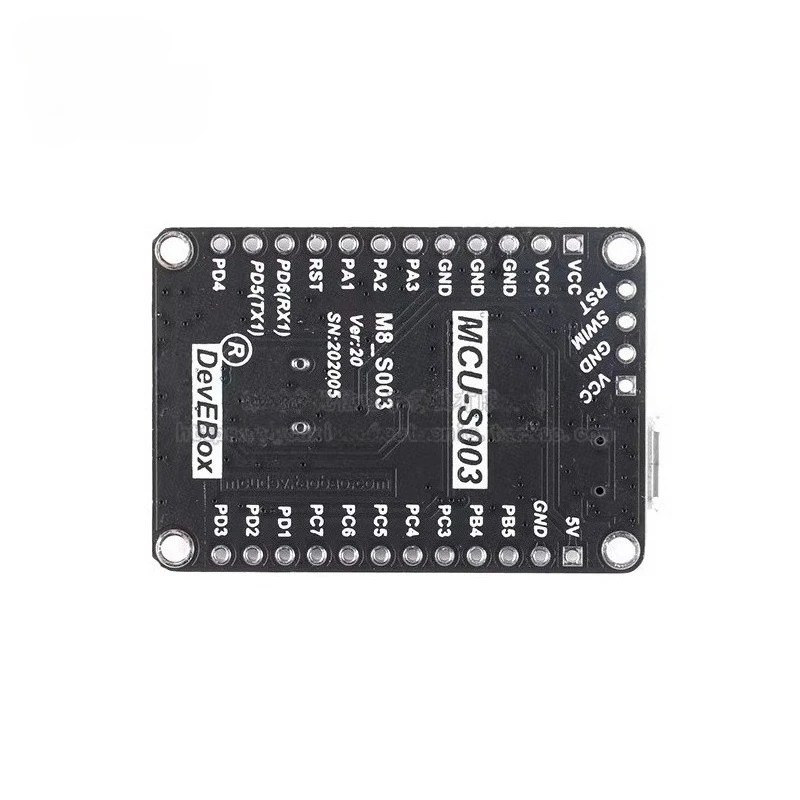 Placa de desarrollo STM8, placa central pequeña, placa de sistema STM8S003F3P6 STM8S003