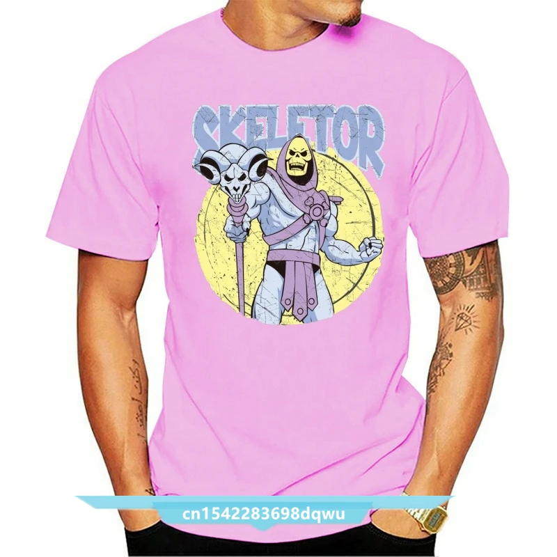 

SKELETOR T SHIRT HE-MAN VINTAGE RETRO COMIC BIRTHDAY PRESENT CULT 1980'S