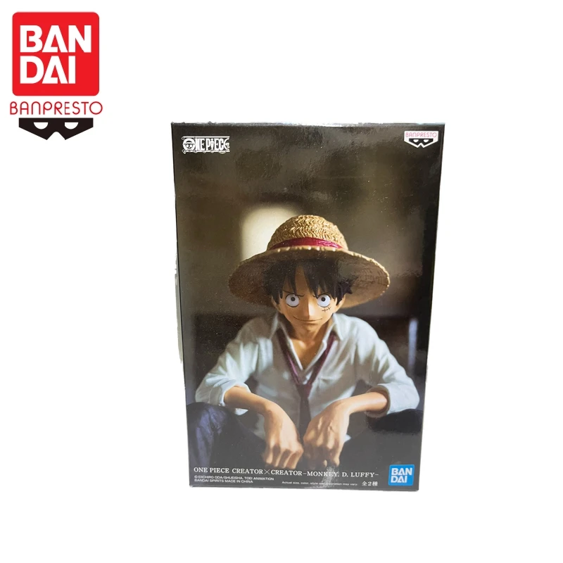 

in stock BANDAI Original BANPRESTO ONE PIECE Luffy CREATORxCREATOR action figure Model Doll Brand New Boxed Garage Model toys