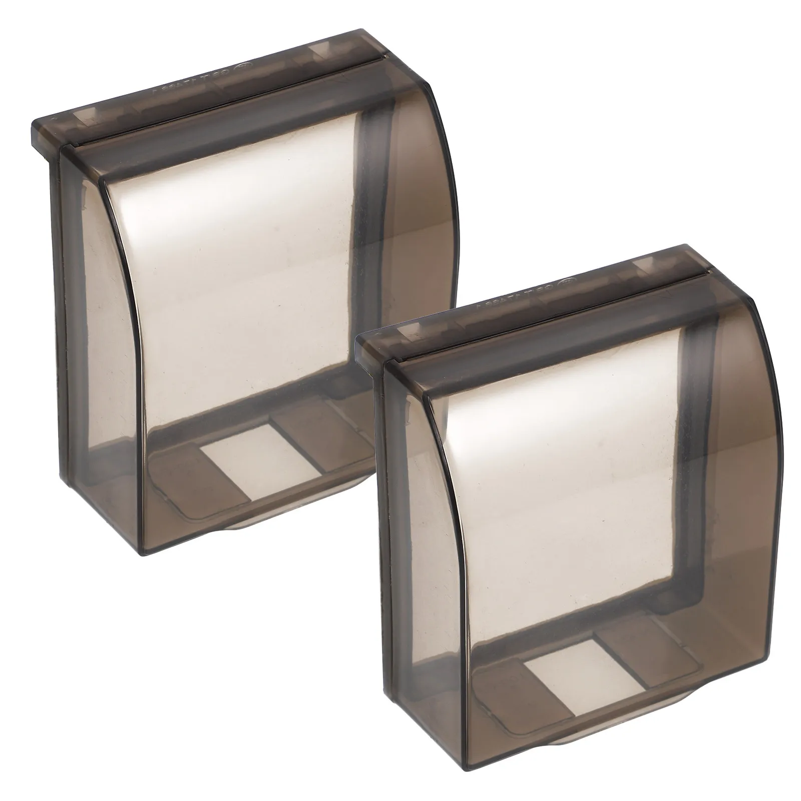 

2 шт. Водонепроницаемые накладки на розетки, премиум-класса, из пластика, всепогодные, самоклеящиеся, для ванной комнаты