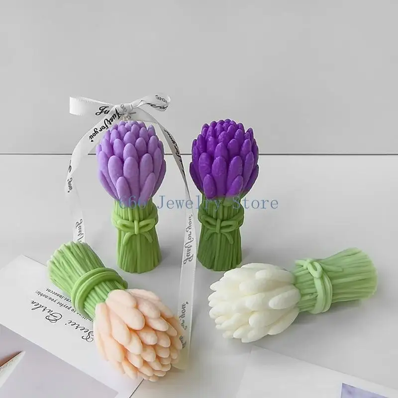 

F2TD Unique Silicone Soap Mold Silicone Mould Lavender Bouquets